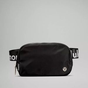 Lululemon Everywhere Belt Bag Black Wordmark